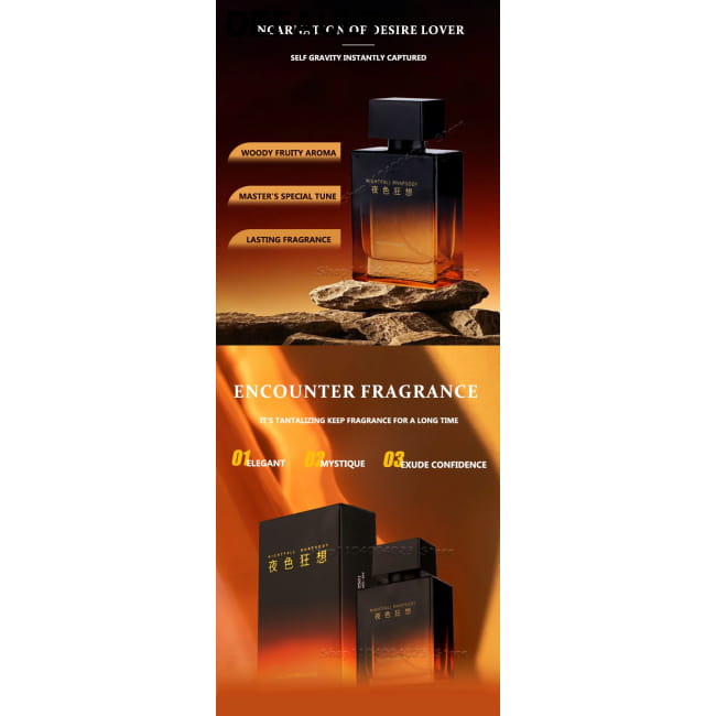 Nightfall Rhapsody Pheromone Men Eau Parfum Woody Floral Women Perfume Best Selling Products Eaux de