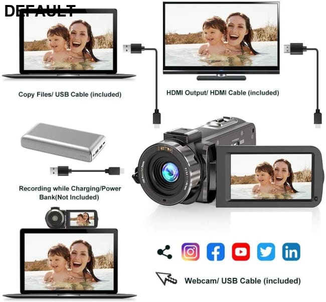 Nightmare Vision: 4K Camcorder Digital Camcorders Best Selling Products Cameras