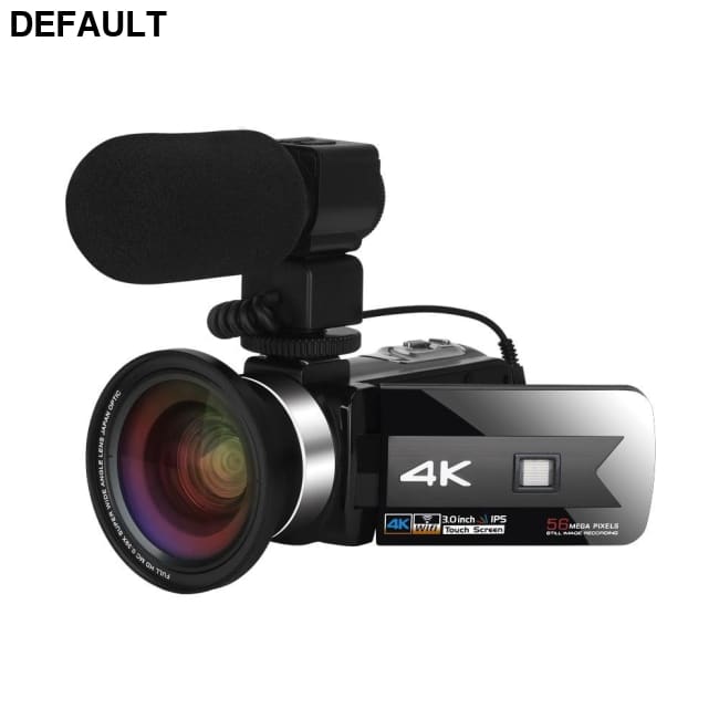 Nightmare Vision: 4K Camcorder K1 Gray Mic Lens 32G / China Digital Camcorders Best Selling Products Cameras