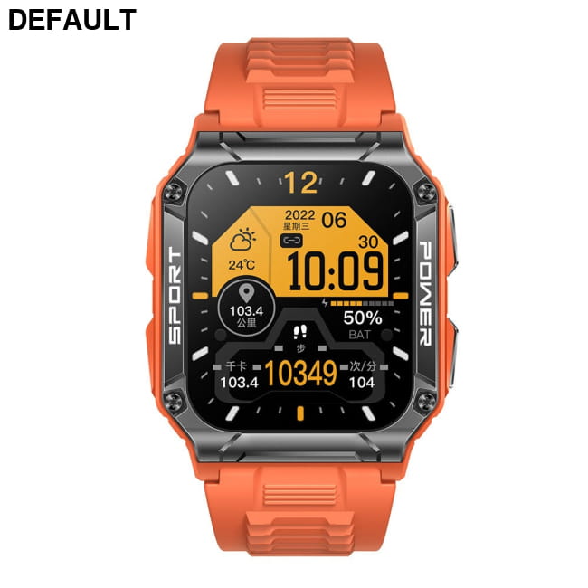NX6 smart watch Bluetooth call 1.95 inch large screen Orange Watches Best Selling Products