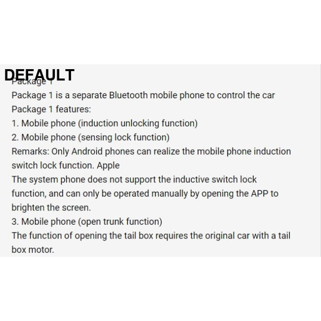 One-Button Start Of The Car Modified Mobile Phone Control Remote Starter Electronics