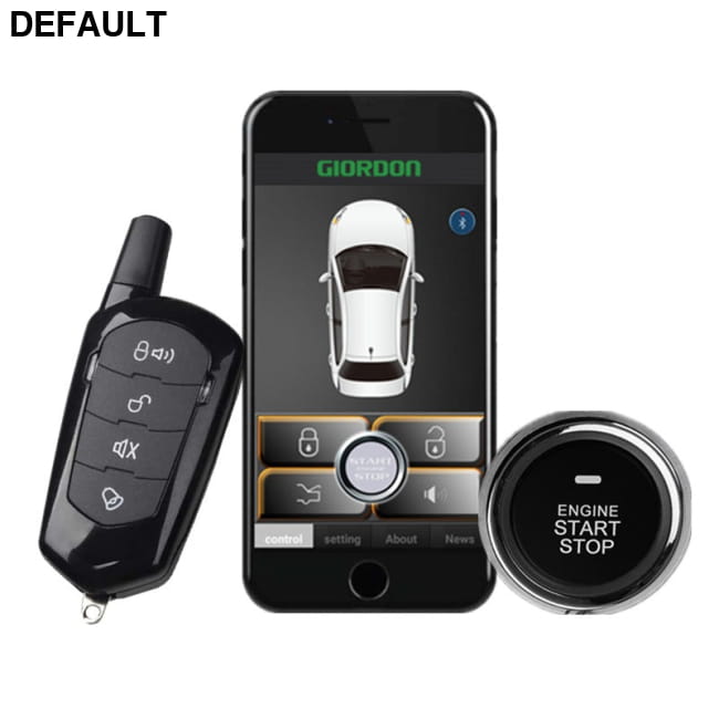 One-Button Start Of The Car Modified Mobile Phone Control Remote Starter Electronics