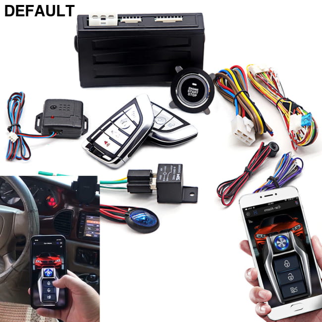 One-key Remote Start Car Alarm Universal Mobile Phone APP UTE808 Starter Electronics