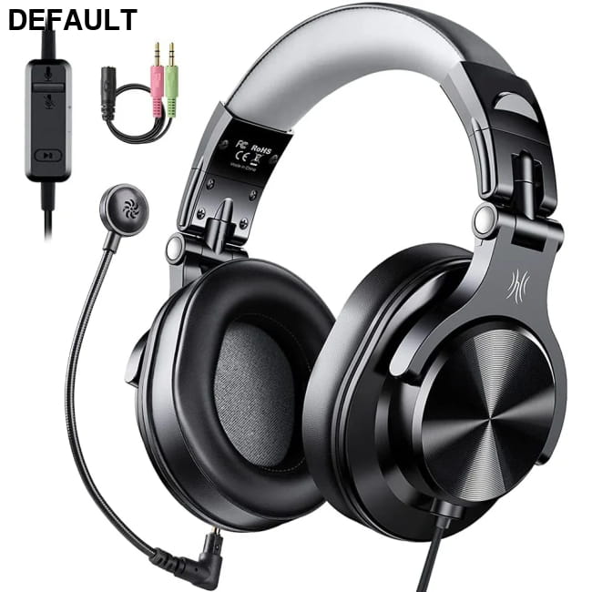 Oneodio Wired Gaming Headset Gamer 3.5mm Over-Ear Black-Gray Headphones Headsets
