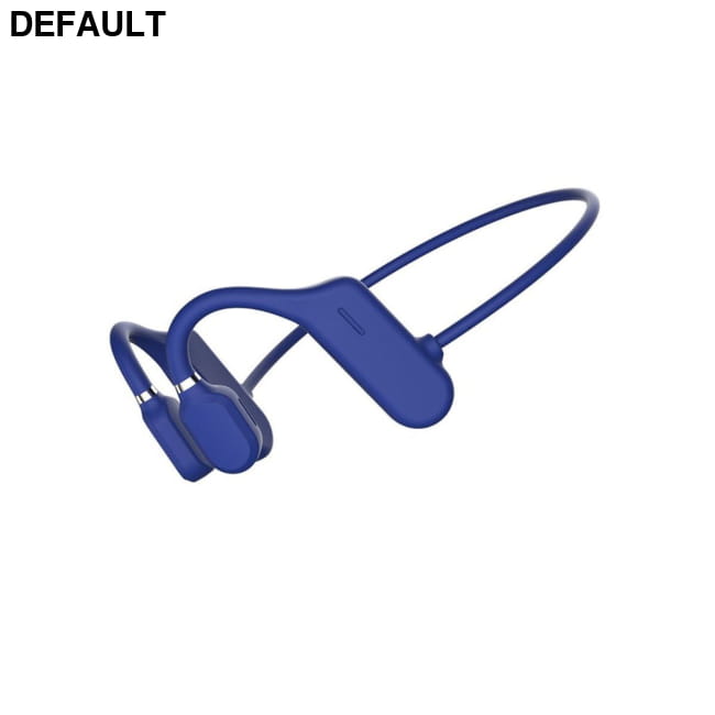 Open Ear Induction Stereo Wireless Headphones BLUE / US Headset Bone Conduction