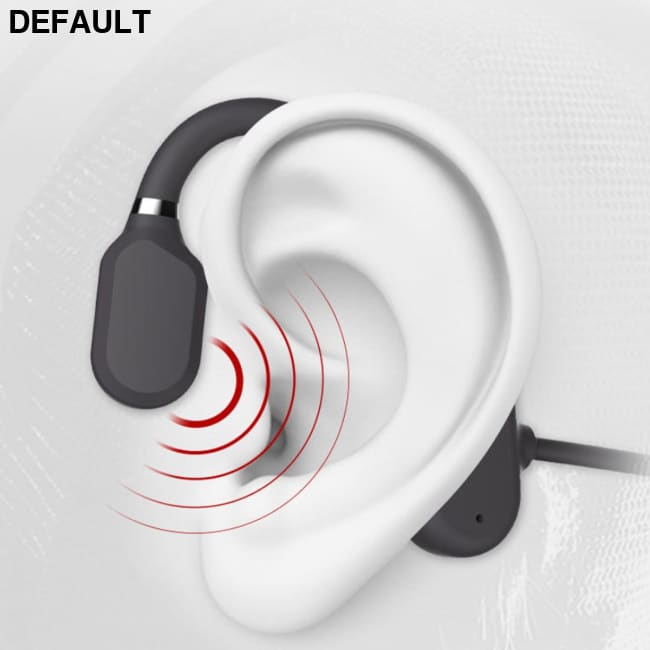 Open Ear Induction Stereo Wireless Headphones Headset Bone Conduction