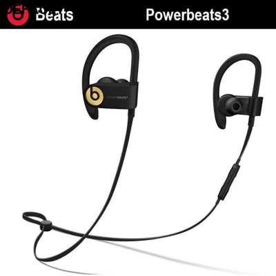 Original Beats Powerbeats3 by Dr. Dre Wireless Bluetooth Headset Dynamic Sound Flexible Secure-fit Sweat and Water