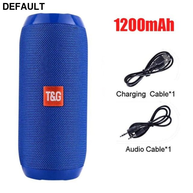Outdoor Bluetooth-compatiple Speaker Portable Bass Stereo China / blue 1200mAh Mini Bluetooth Speakers