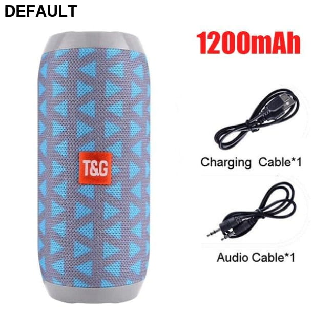 Outdoor Bluetooth-compatiple Speaker Portable Bass Stereo China / gray 1200mAh Mini Bluetooth Speakers