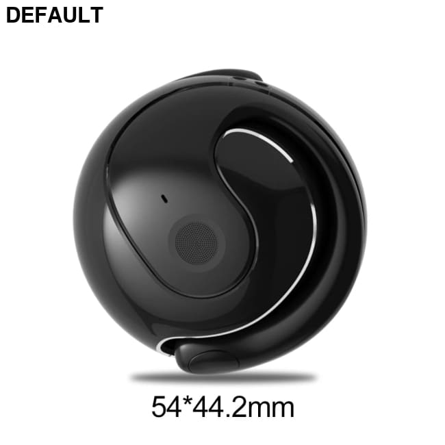 outdoor sport dustproof Noise reduction wireless bluetooth 5.3 comfort earhook earbuds earphones Black Mini Bluetooth