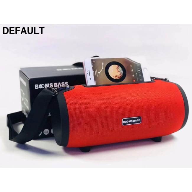 Outdoor sports card USB mobile phone stand player Red Mini Bluetooth Speakers Boomboxes