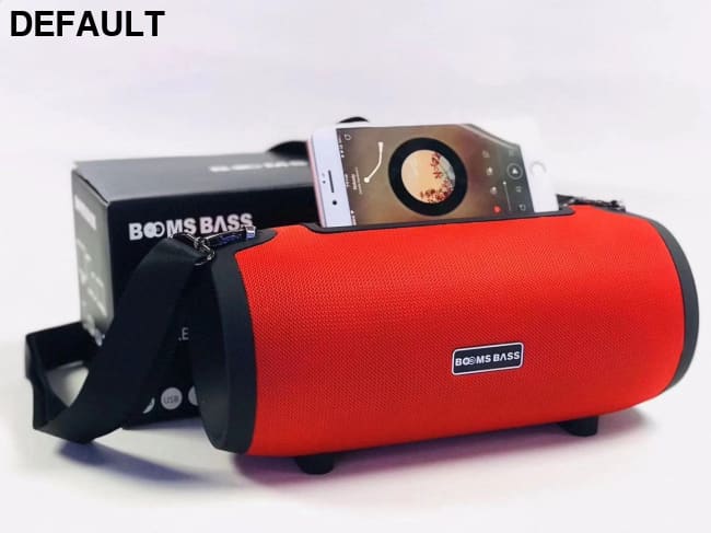 Outdoor sports card USB mobile phone stand player Red Mini Bluetooth Speakers Boomboxes