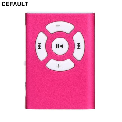 Overmal New Mini Clip Mirror Sport MP3 Player Support 32GB Micro SD TF Card Music Media Slick stylish design Compact
