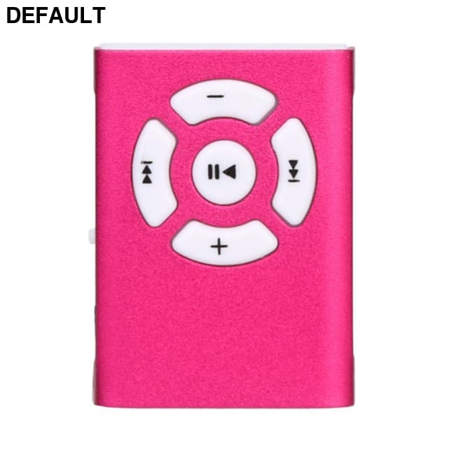 Overmal New Mini Clip Mirror Sport MP3 Player Support 32GB Micro SD TF Card Music Media Slick stylish design Compact