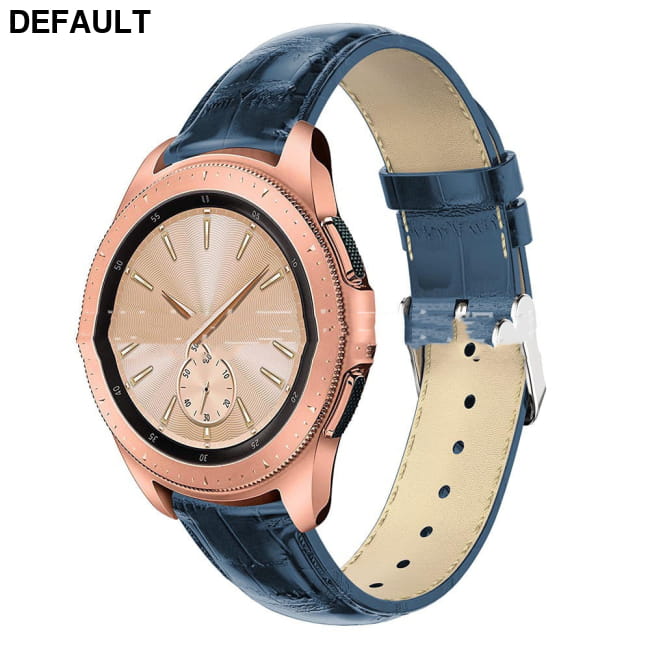 Pattern Watch Strap Flat Mouth Blue / 42mm Women Watches