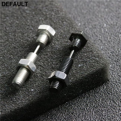Personality Trend Punk Style Stainless Steel Screw Men’s Stud Earrings Men
