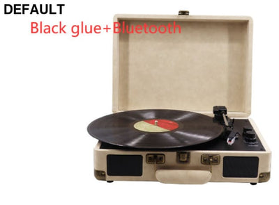 Phonograph Vinyl Record Player Household Bluetooth / AU Home Audio Receiver Turntables & Players