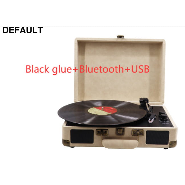 Phonograph Vinyl Record Player Household Bluetooth USB / AU Home Audio Receiver Turntables & Players