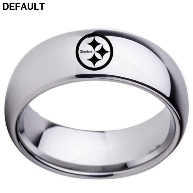 Pittsburgh Steelers Logo Championship Ring size 7 Men Rings