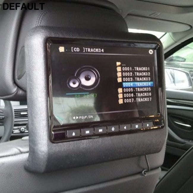 Plastic Black Leather Headrest DVD beige gray brown Car Ceiling & Monitors Motor Vehicle A/V Players In-Dash Systems