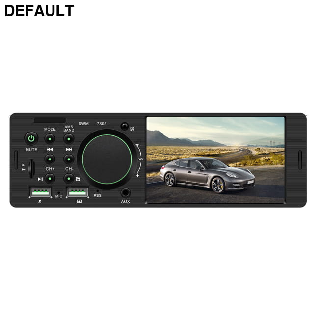 Player Bluetooth hands-free reversing image card U disk Black Car Audio Receiver Motor Vehicle A/V Players & In-Dash