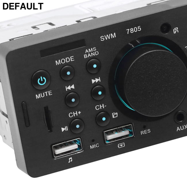 Player Bluetooth hands-free reversing image card U disk Black Car Audio Receiver Motor Vehicle A/V Players & In-Dash