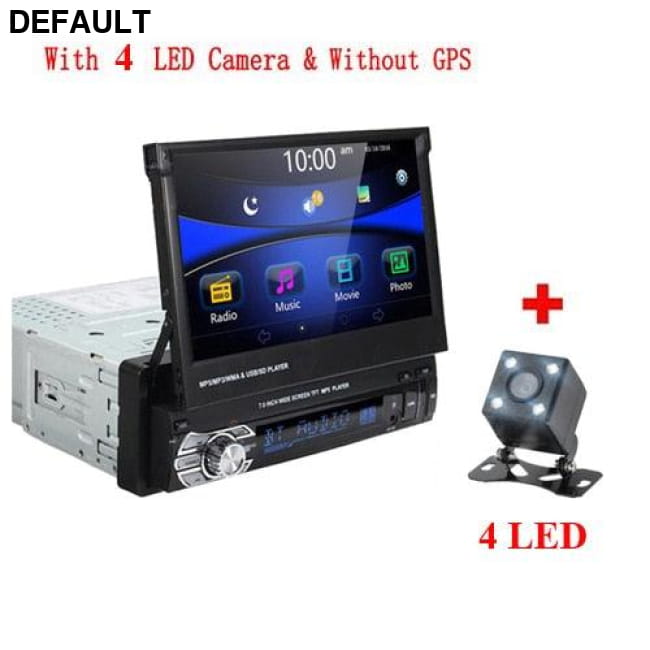 Podofo 1Din Car Stereo Radio GPS Navigation 7’’ HD China / Without Player Audio Receiver Electronics
