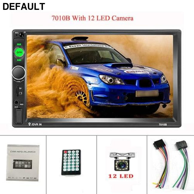 Podofo 2 din Car Radio 7’’ Autoradio Multimedia MP5 China / With 12 LED Camera Audio Receiver Electronics