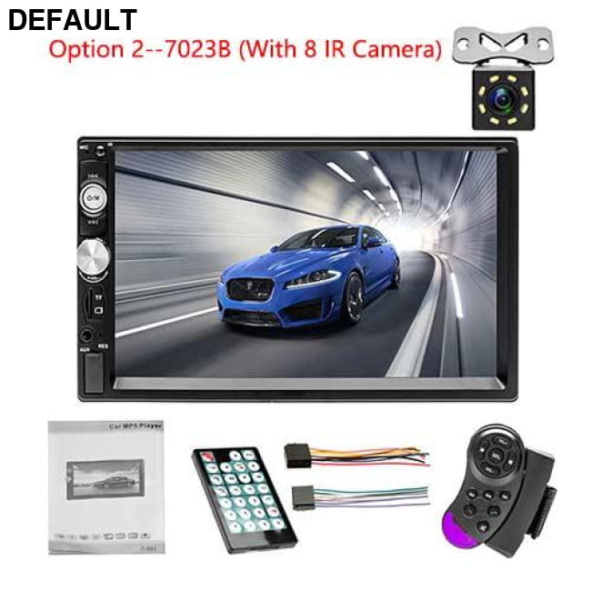 Podofo Autoradio 2 din Car Radio Multimedia Video Player China / Option 2--7023B Audio Receiver