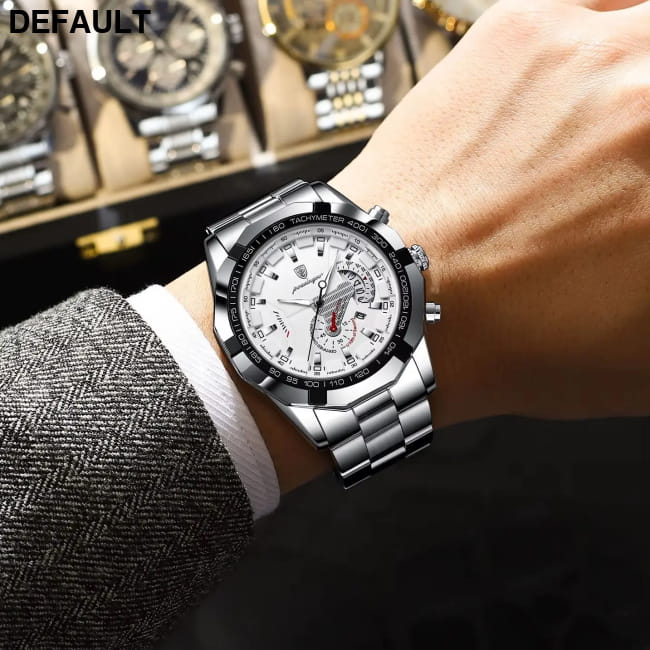 POEDAGAR Business Military Men Clock Waterproof Luminous Quartz Watches Best Selling Products