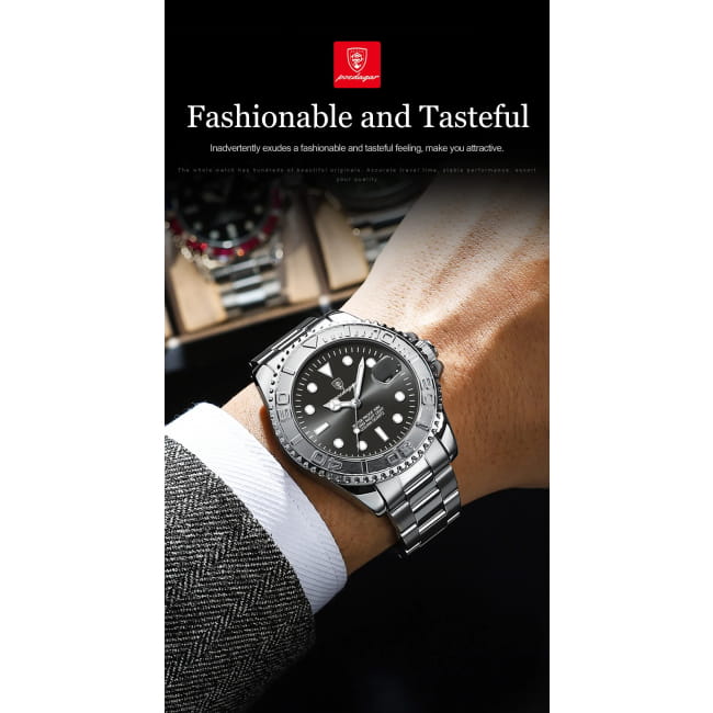 POEDAGAR Luxury Business Men Watch Waterproof Luminous Date Quartz Watches Best Selling Products