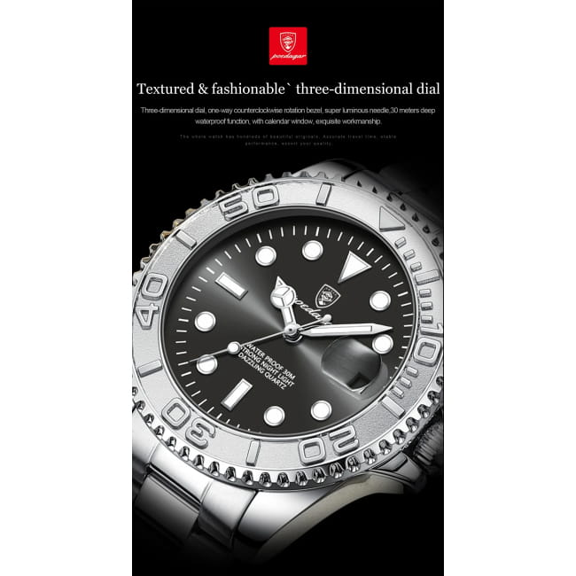POEDAGAR Luxury Business Men Watch Waterproof Luminous Date Quartz Watches Best Selling Products