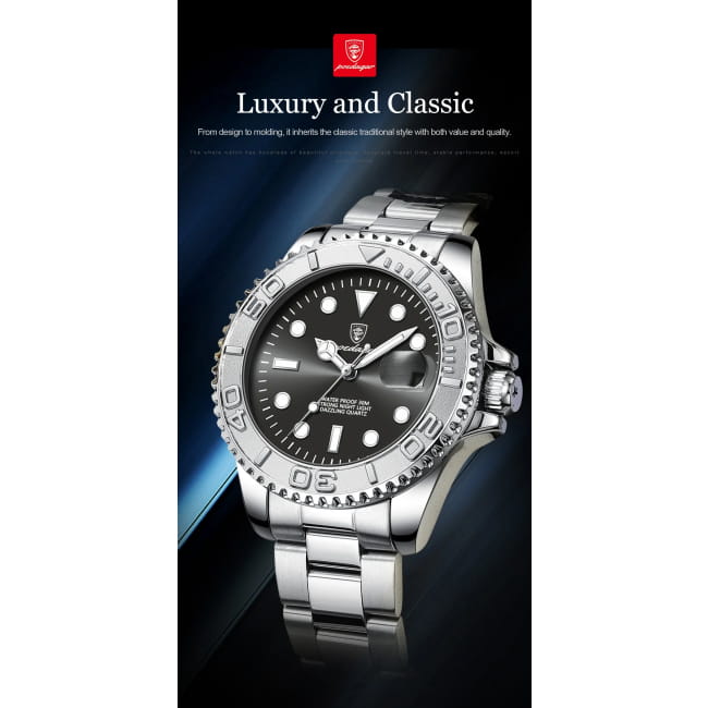 POEDAGAR Luxury Business Men Watch Waterproof Luminous Date Quartz Watches Best Selling Products