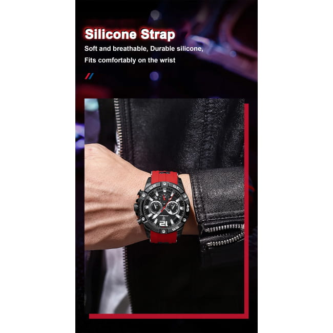 POEDAGAR Luxury Man Wristwatch Sport Chronograph Waterproof Men Quartz Watches Best Selling Products
