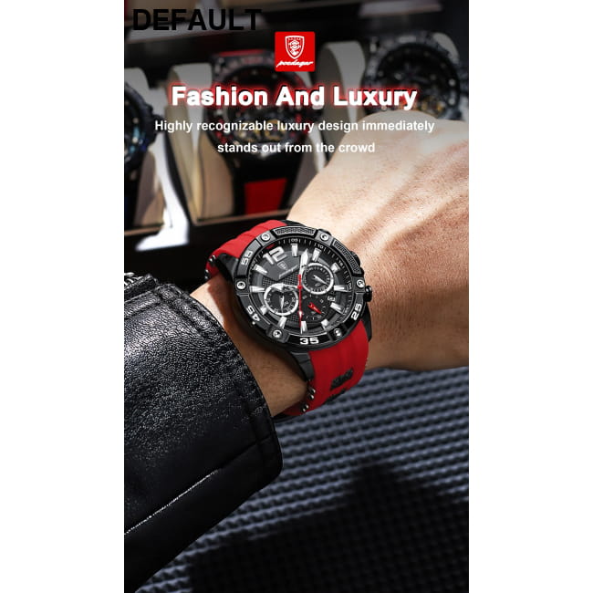POEDAGAR Luxury Man Wristwatch Sport Chronograph Waterproof Men Quartz Watches Best Selling Products