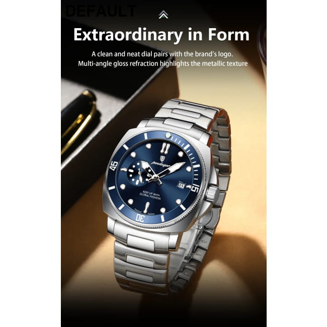 Poedagar Luxury Sports Man Wristwatch Luminous Waterproof Date Watch Men Quartz Watches Best Selling Products
