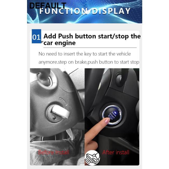 Porsche Cayenne Push Button Start Remote Starter Keyless System Car Motor Vehicle Power & Electrical Systems