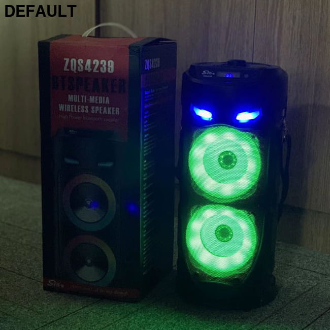 Portable Colorful Dual Horn Cannon With High Power Black / Wheat Audio Speakers Electronics
