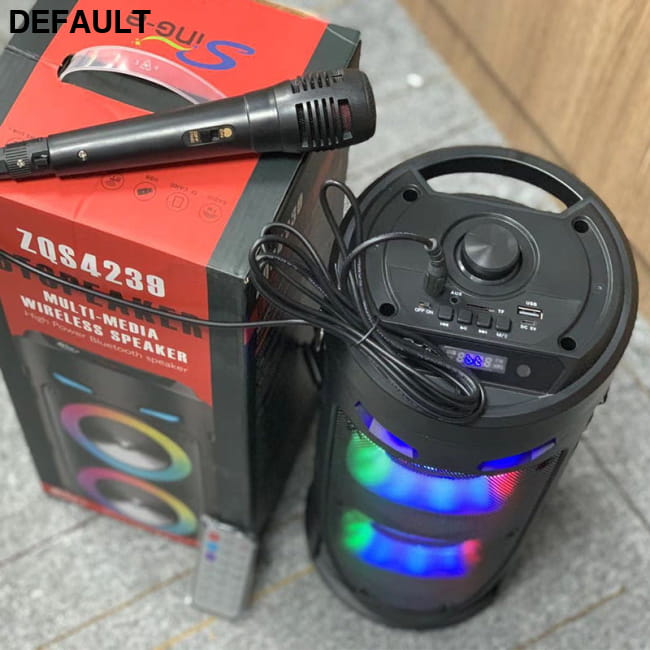 Portable Colorful Dual Horn Cannon With High Power Black / Wheat Audio Speakers Electronics
