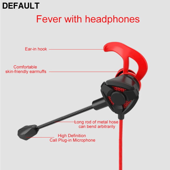 Portable Dynamic Noise Reduction In-Ear Wired Call Earbuds Best Selling Products Gaming Headsets