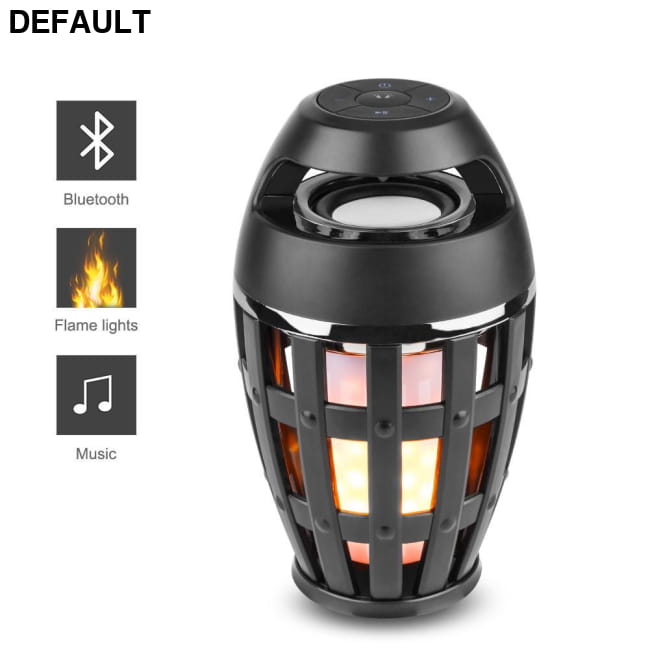 Portable Flame Lamp Bluetooth Speaker Touch Soft Flash Mini Speakers Electronics