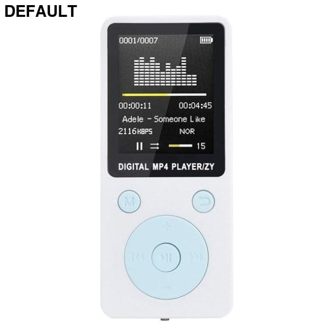 Portable MP4 Lossless Sound Music Player FM Recorder No Memory / White MP3/MP4/MP5 Players Electronics