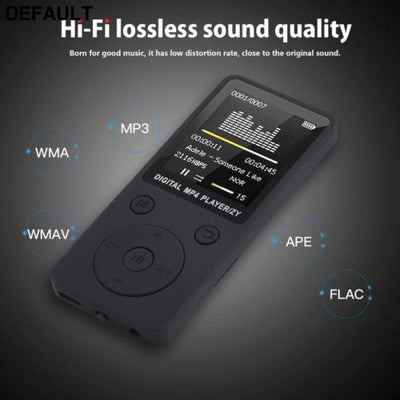 Portable MP4 Lossless Sound Music Player FM Recorder Walkman Mini Support Radio Recording MP3 TF Card MP3/MP4/MP5