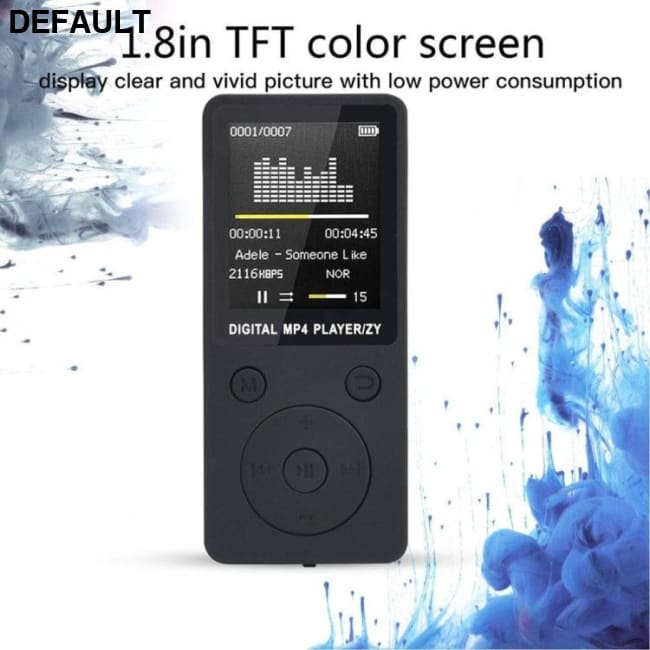 Portable MP4 Lossless Sound Music Player FM Recorder Walkman Mini Support Radio Recording MP3 TF Card MP3/MP4/MP5