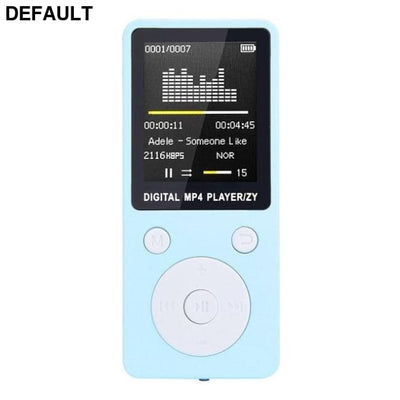 Portable MP4 Lossless Sound Music Player FM Recorder Walkman Mini Support Radio Recording MP3 TF Card MP3/MP4/MP5
