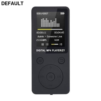 Portable MP4 Lossless Sound Music Player FM Recorder Walkman Mini Support Radio Recording MP3 TF Card MP3/MP4/MP5
