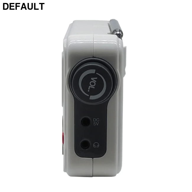 Portable Radio AM FM Audio Receiver Stable Signal WHITE / CHINA Radios AM/FM