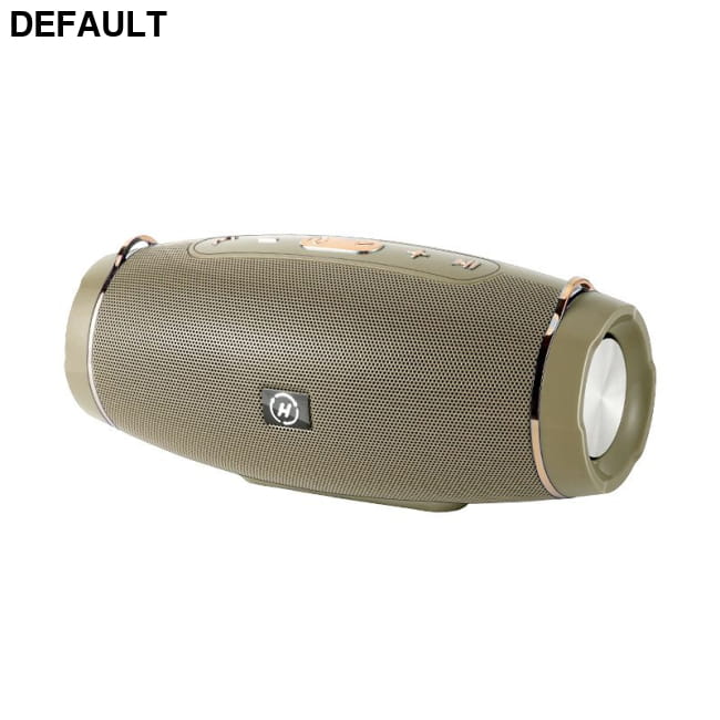 Portable Radio Powerful Subwoofer FM Wireless Caixa De Som Gold Mini Bluetooth Speakers