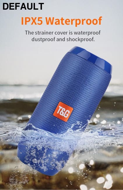 Portable Speaker Wireless Bluetooth-compatible Subwoofer Outdoor Waterproof Loudspeaker Stereo Surround Support FM