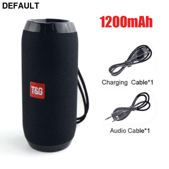 Portable Speaker Wireless Bluetooth-compatible Subwoofer Outdoor Waterproof Loudspeaker Stereo Surround Support FM